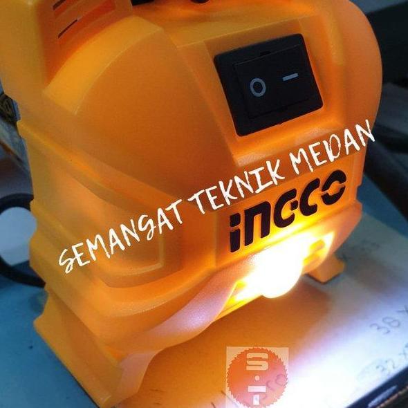 MINI KOMPRESSOR POMPA BAN MOTOR MOBIL COMPRESSOR DARURAT INGCO 140 PSI