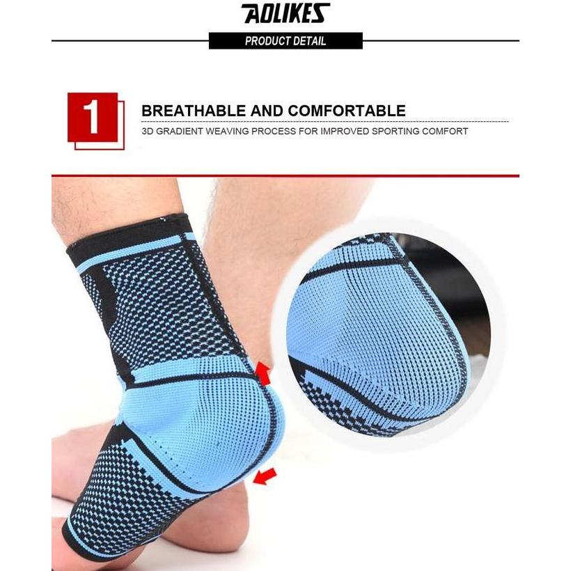 Deker Pelindung Engkel Kaki Tumit Ankle Support Brace Dekker Ankle