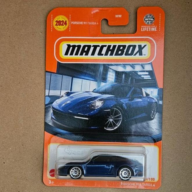 ORIGINAL Matchbox PORSCHE 911 TARGA 4 BLUE