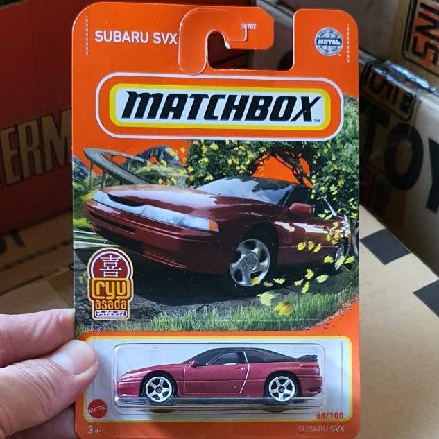 ORIGINAL Matchbox SUBARU SVX RYU ASADA RED