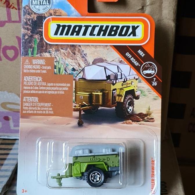 ORIGINAL MATCHBOX TRAILER TRAWLER GREEN