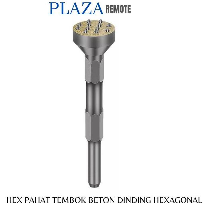 MELAKASA HEX MATA BOR PALU BETON MARMER GRANIT PAHAT BULAT HEXAGONAL