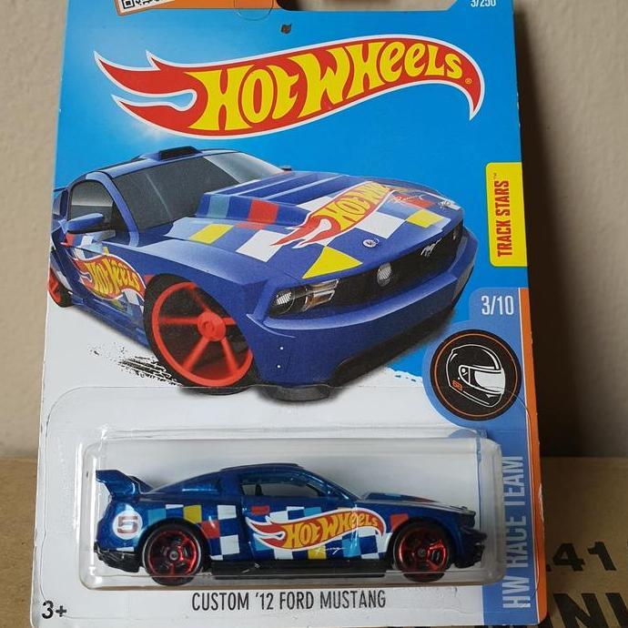 ORIGINAL HOTWHEELS CUSTOM 12 FORD MUSTANG HW TEAM