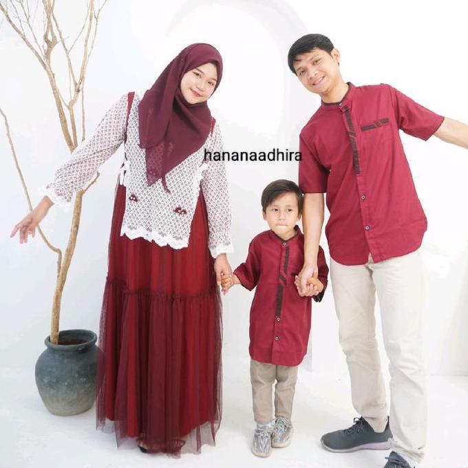 sarimbit keluarga (harga satuan) couple keluarga baju lebaran 2025 baju lebaran terbaru baju couple 