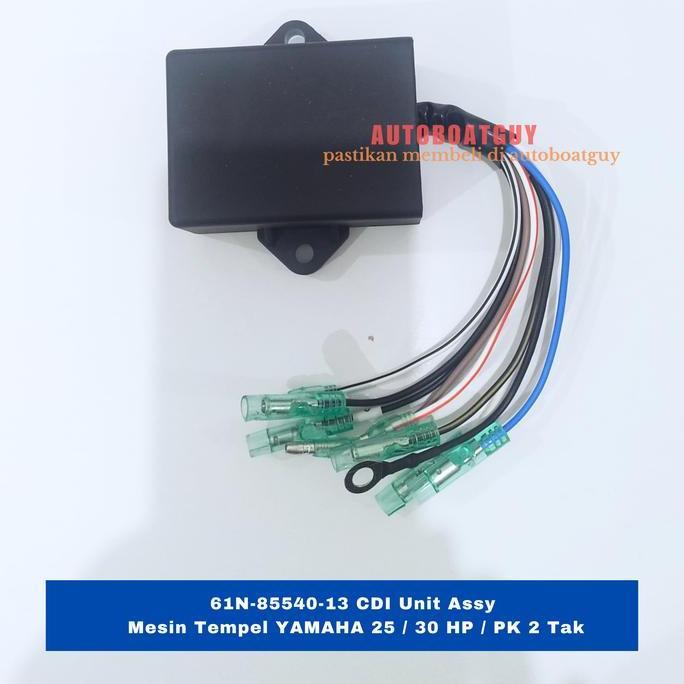61N-85540-13 CDI Unit Assy Mesin Tempel YAMAHA 25 / 30 HP / PK 2 Tak