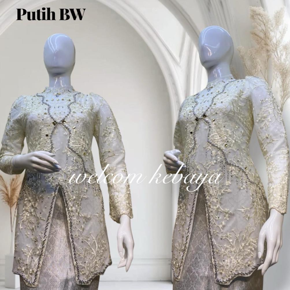 Diskon Kebaya Maramell Glamor Modern Bahan Tille Spengle Full Payet Premium Mewah / Kebaya Glamor Te