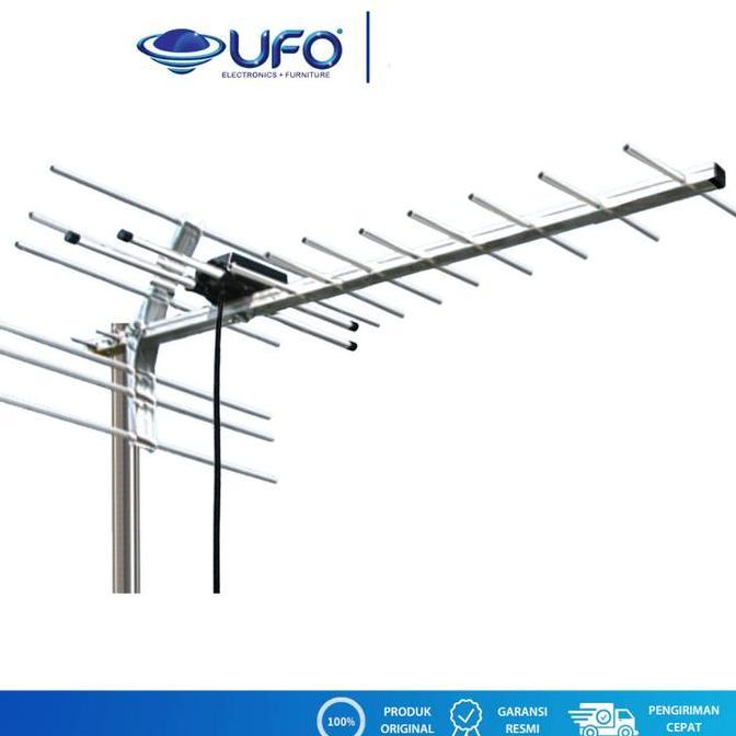 Antena Luar Digital HD-12 Super High Gain Digital UHF Antena Original