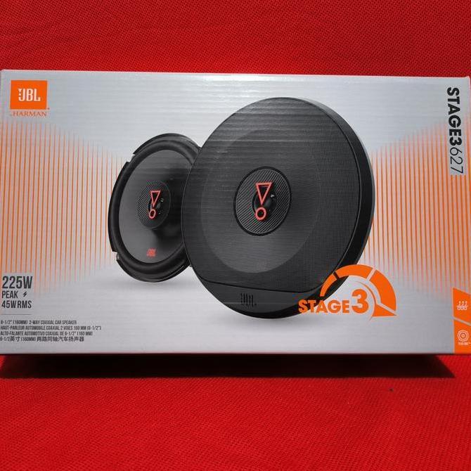 Speaker Coaxial JBL Stage3 627 6, 5" Inch 2-Way Stage 3 Pintu Mobil JBL