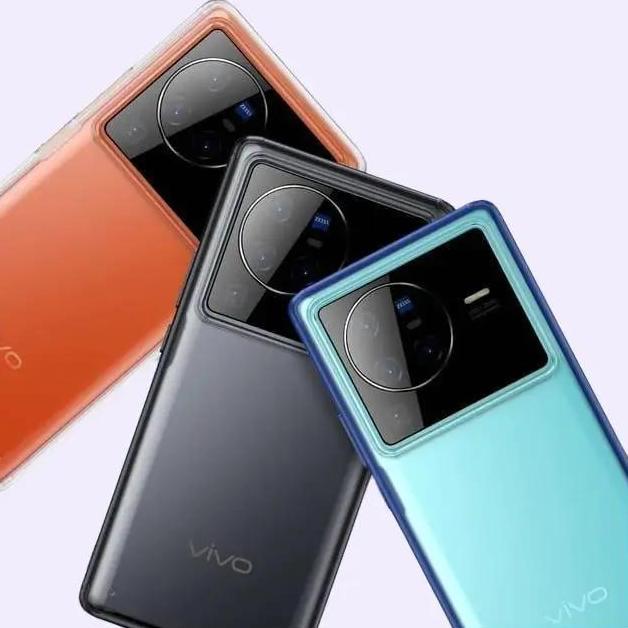 FROSTED TRITONE SERIES SOFT CASE for VIVO X80 / X80 PRO 5G