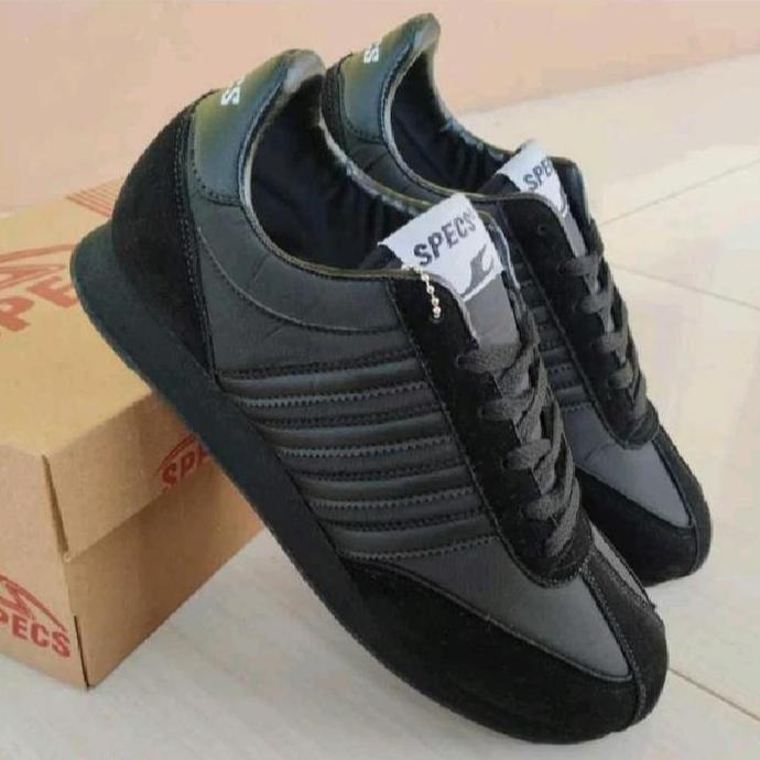 TERLARIS Sepatu sekolah specs 104 hitam, untuk pria/wanita original size 32-44 Bisa Cod