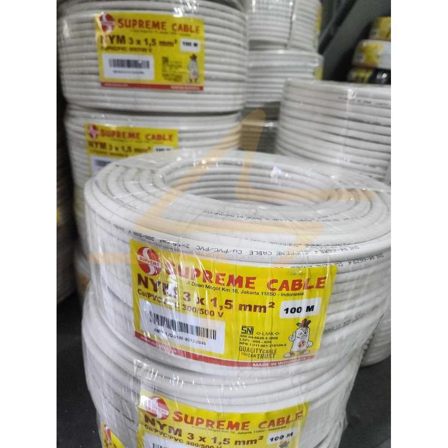 Promo Kabel Listrik Supreme Nym 3X1.5 100M 3X1,5