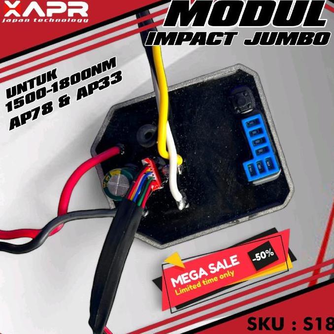 Grosir Modul Impact Jumbo 1/2Inch 1500Nm - 1800Nm  (Ap78 Ap33) Sku: S18