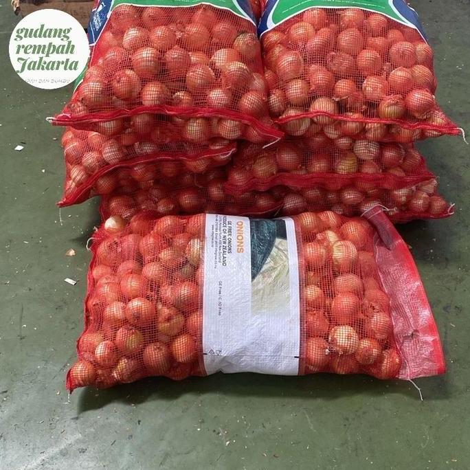 PROMO Bawang bombay importbawang bombay 1 karungan/1 sak TA