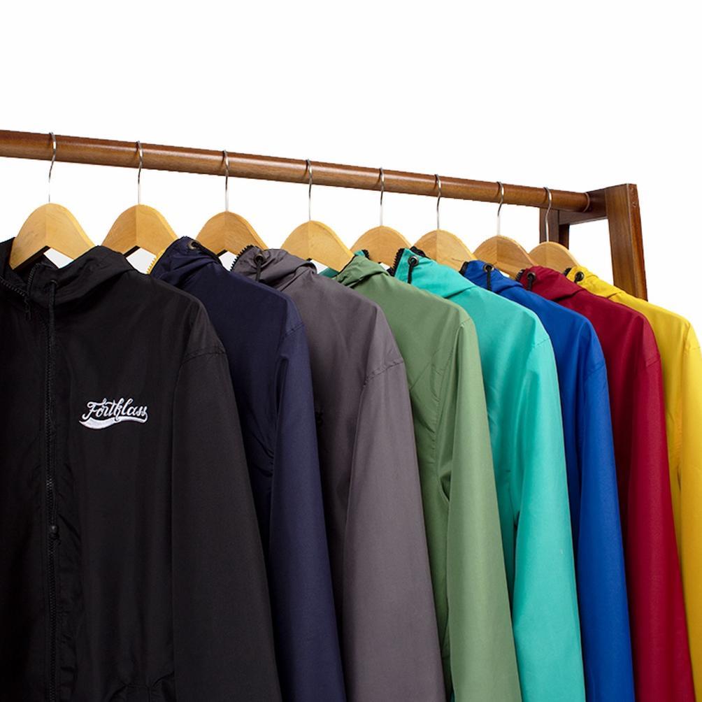 BIG PROMO Fortklass Track Suit Jacket Windbreaker Jaket Running Lari Gym Parasut Pria Jaket Lari Gym