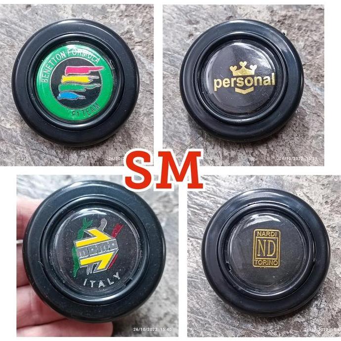 tombol klakson pencetan klakson stir racing logo momo kw