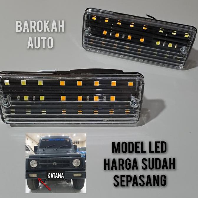 Promo lampu sen bemper mobil suzuki katana carry model led Diskon