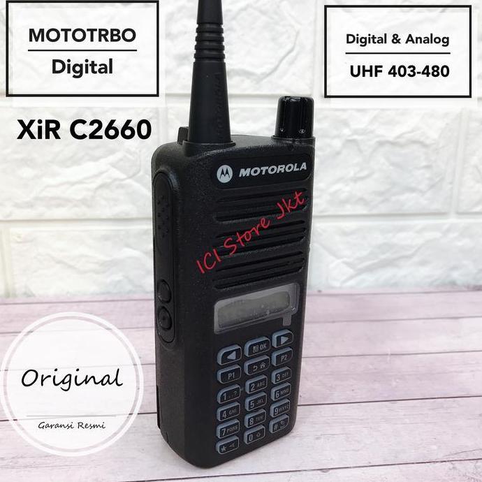 Grosir Ht Motorola Xir C2660 Uhf (Garansi Resmi)
