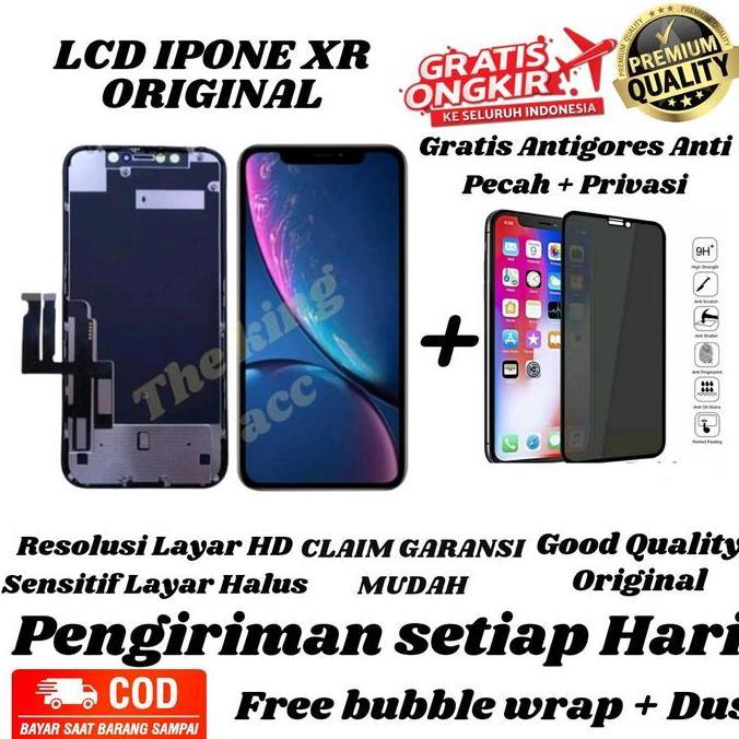 NEW LCD IPONE XR FULL SET / LCD TOUCHSCREEN IPONE XR FULL SET ORI