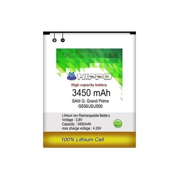 NEW BATERAI HIPPO SAMSUNG J2 PRIME 3450 MAH GARANSI RESMI ORI