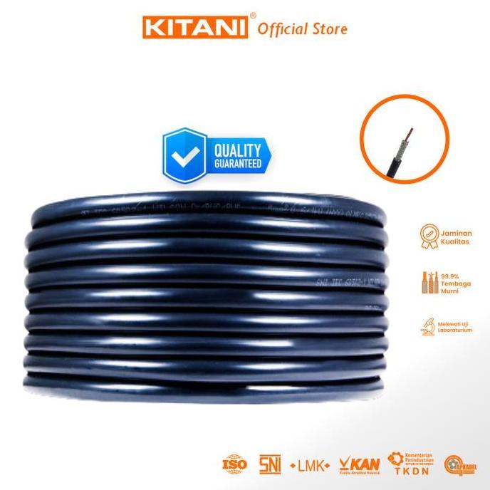 Promo Kitani - Coaxial Rg 58 - 90 Meter -  Kabel Antena Tv , Cctv