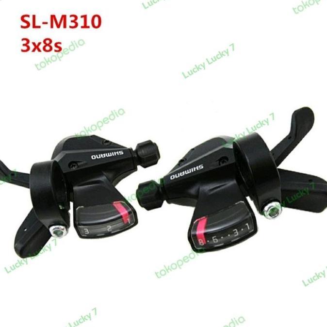 NEW SHIFTER SHIMANO 8 SPEED SHIFTER SHIMANO 8 S SL M310 SHIFTER SHIMANO 3 SPEED M310 ORI