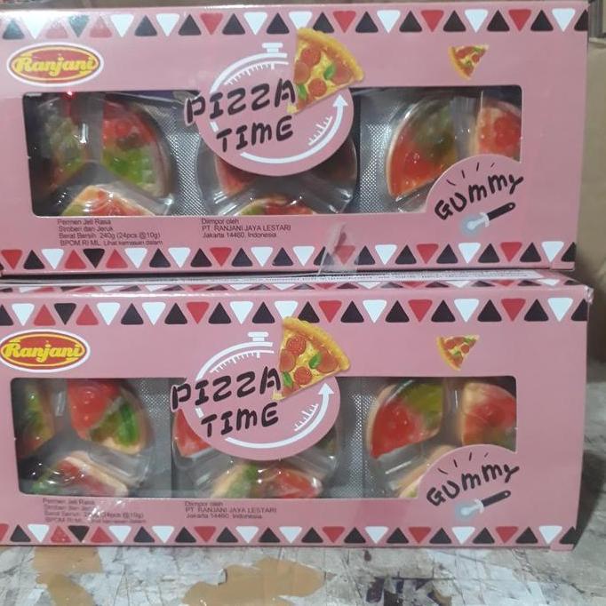 Permen jely pizza time ranjani