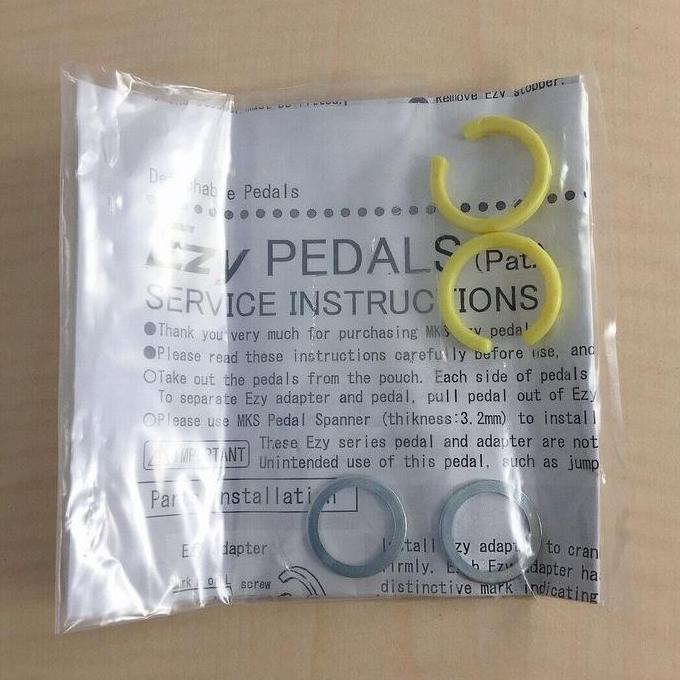 MKS UB Lite Ezy Pedal Silver