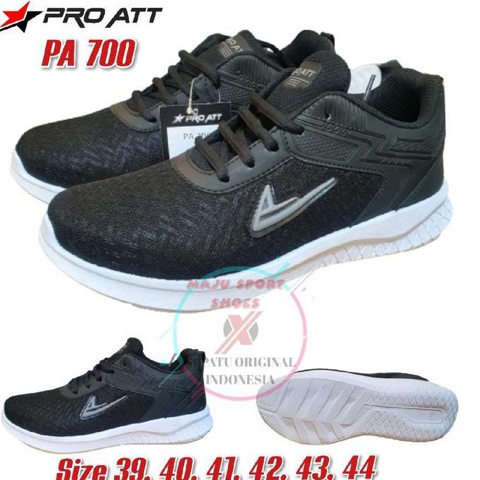 New PRO ATT PA 700 / PRO ATT PI 600 - SEPATU SEKOLAH PRO ATT HITAM POLOS  DAN HITAM PUTIH / SEPATU S