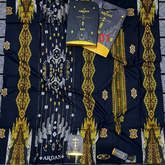 sarung ardan sgj kualitas gold motif songket