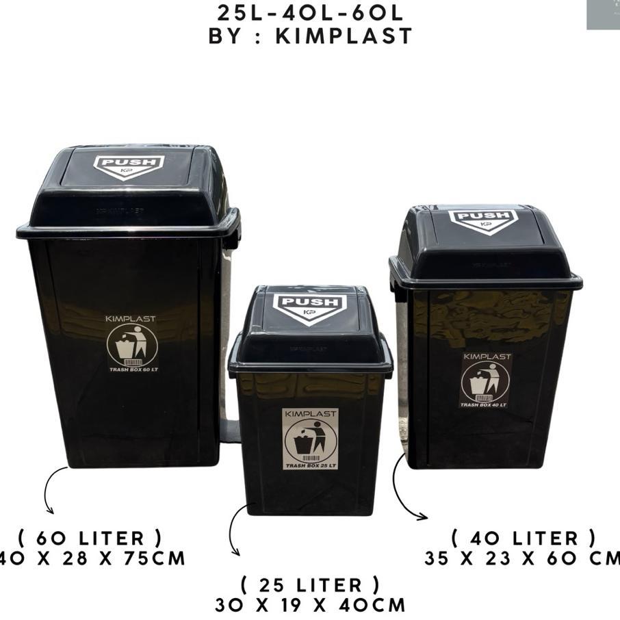 Kimplast - Tempat Sampah Jupiter Tempat Sampah Luar Rumah Tempat Sampah Tutup Tempat Sampah Dapur Te