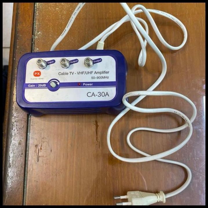 GRATIS ONGKIR CABLE TV VHF/UHF AMPLIFIER 50-900 MHZ 