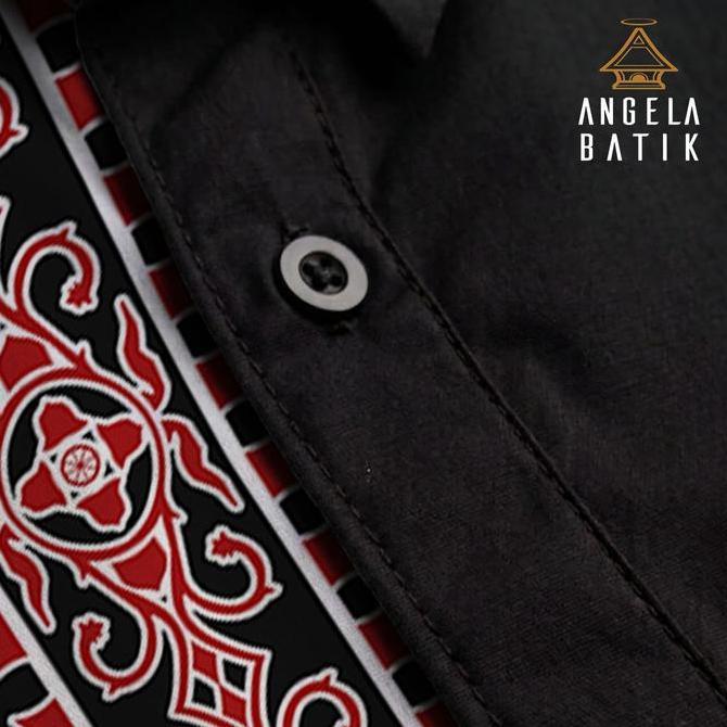Kemeja Batik Lengan Panjang Pria Motif Karo | Batik Ulos Batak BK4 murah