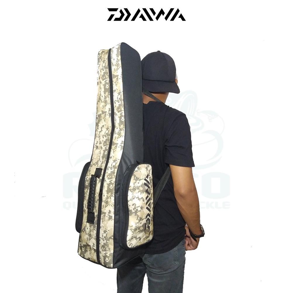 NOREVASHOP TAS PANCING DAIWA RANSEL JUMBO LORENG UKURAN 80CM 100CM 120CM ORIGINAL