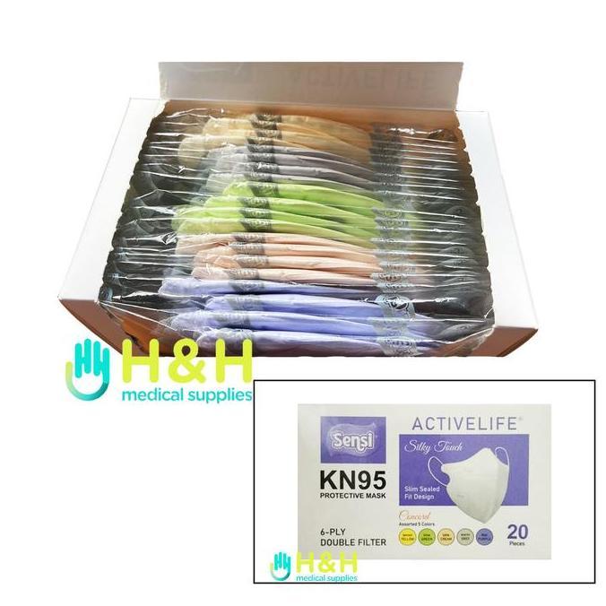 Masker Kn95 Sensi / Masker Sensi Kn 95 / Masker Earloop Sensi Kn95