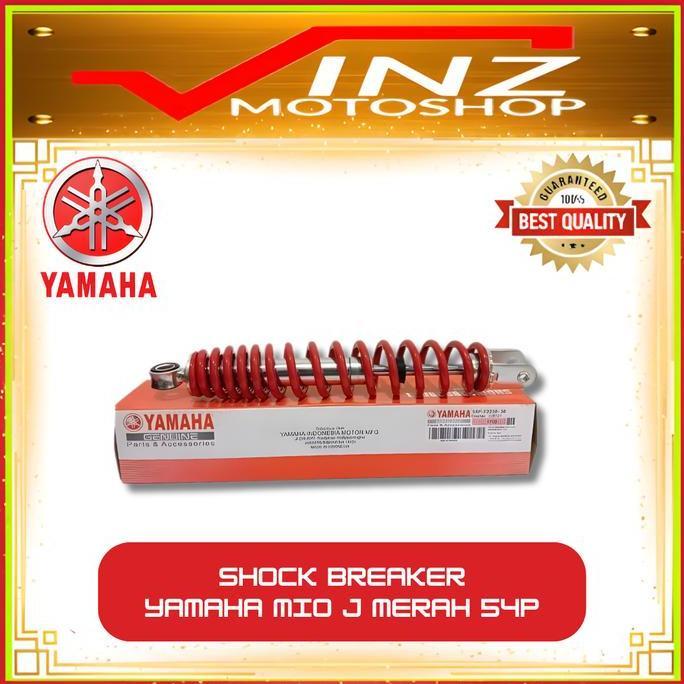 NEW SHOCK SHOK SOK BREAKER BELAKANG MOTOR MOTORCYCLE YAMAHA MIO MIO J SOUL GT 115 MIO M3 MERAH ORI
