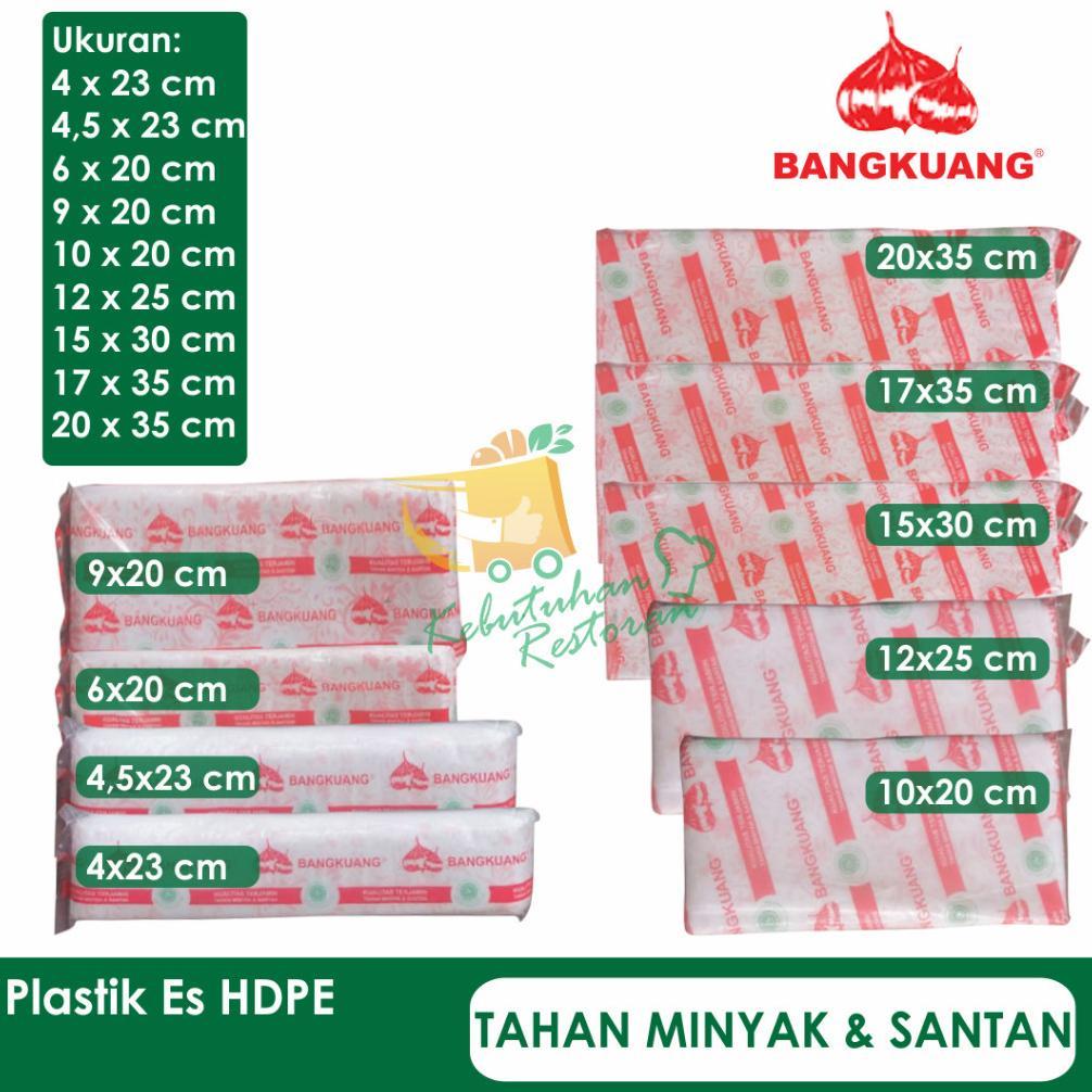 [Plastik PE] Bangkuang - Plastik Es Mambo Bengkuang - Plastik Makanan Berkuah Bengkoang
