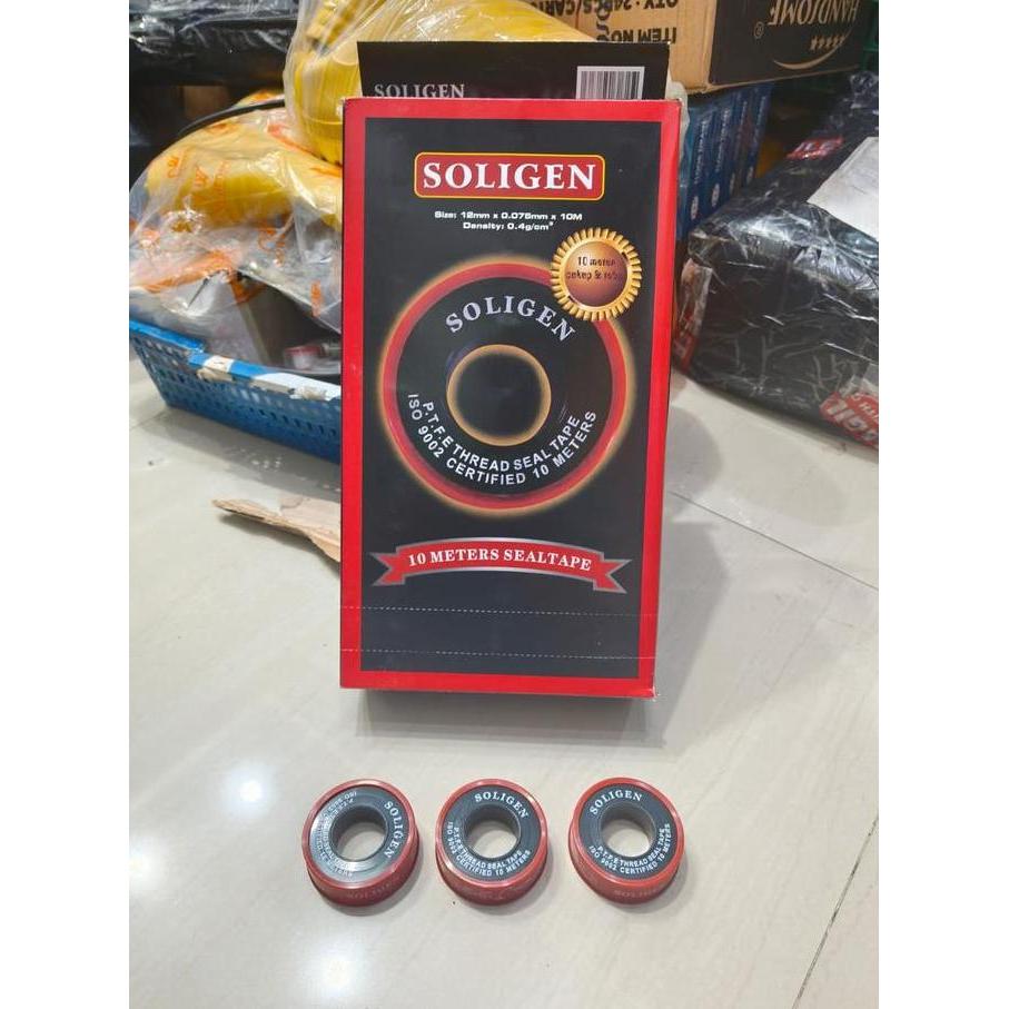Guidato- Seal Tape Soligen / Isolasi Kran / Lakban Kran Siltip Soligen