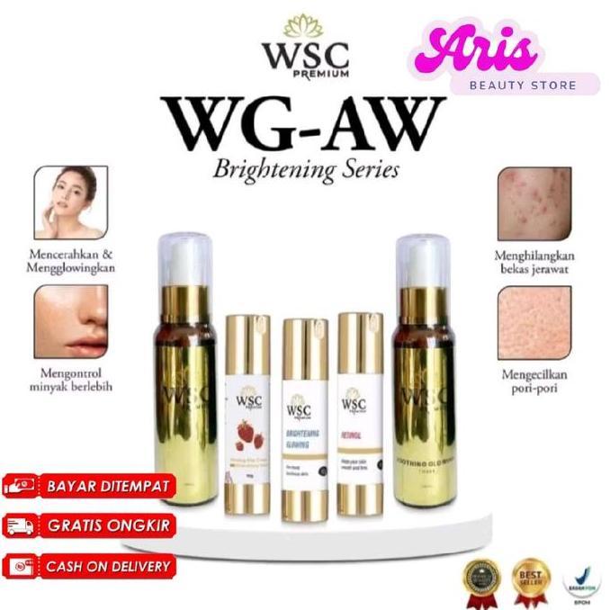INDRAPABUALAN - [ ARIS WSC PREMIUM ]  PAKET BPOM ATAW WGAW FLEK MENCERAHKAN DAN MENGGLOWINGKAN SET S