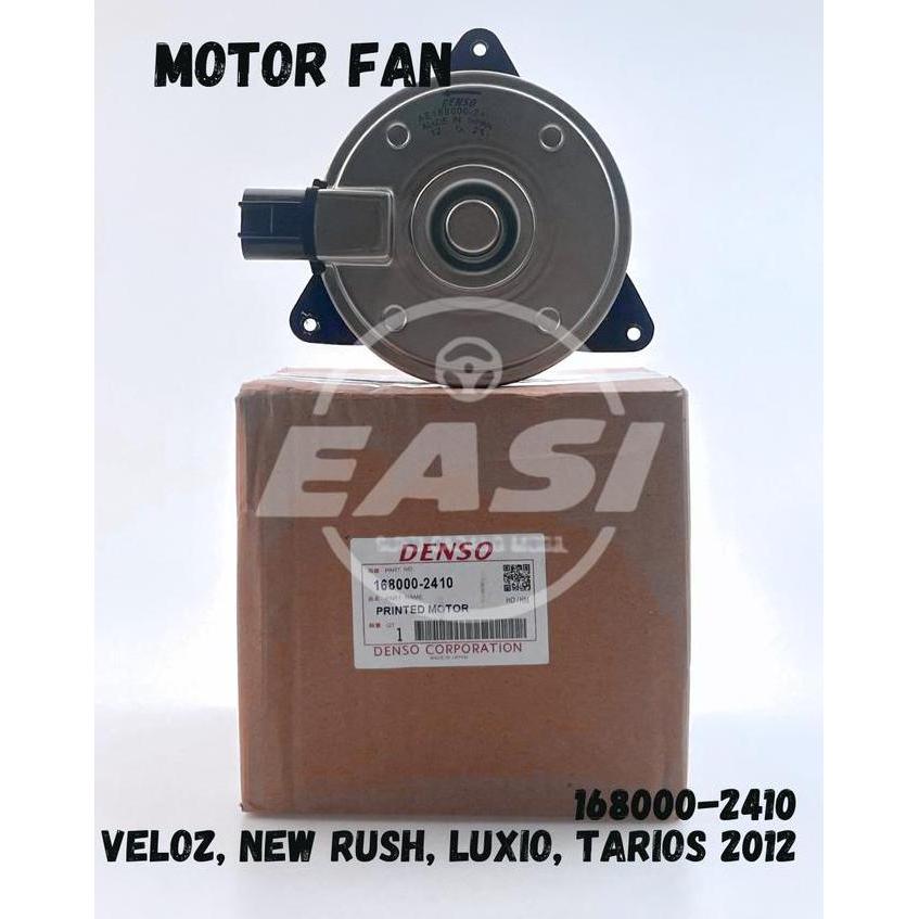 Promo MOTOR FAN RADIATOR TOYOTA VELOZ / NEW RUSH / NEW AVANZA 168000-2410 / 2410 Diskon