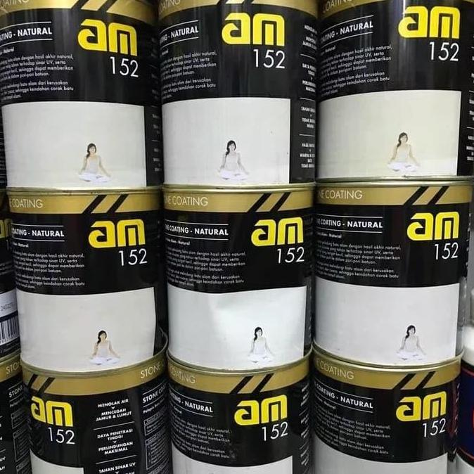 Pageup- Cat Pelapis Batu Alam Vernis Am 152 Am152 Stone Coating Natural (Doff)
