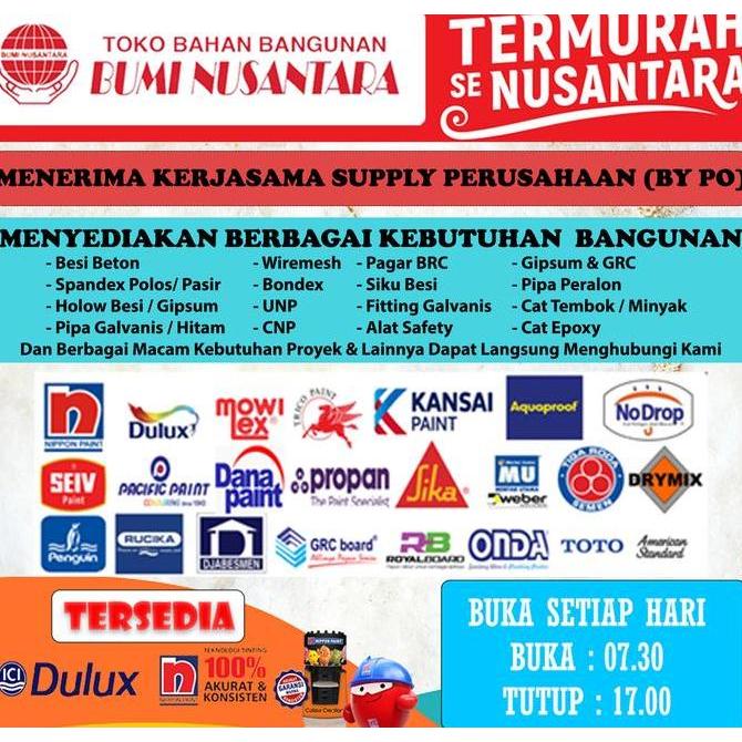 Pageup- Cat Catylac Exterior 5Kg Cat Dulux Exterior 5Kg Cat Tahan Cuaca 5Kg