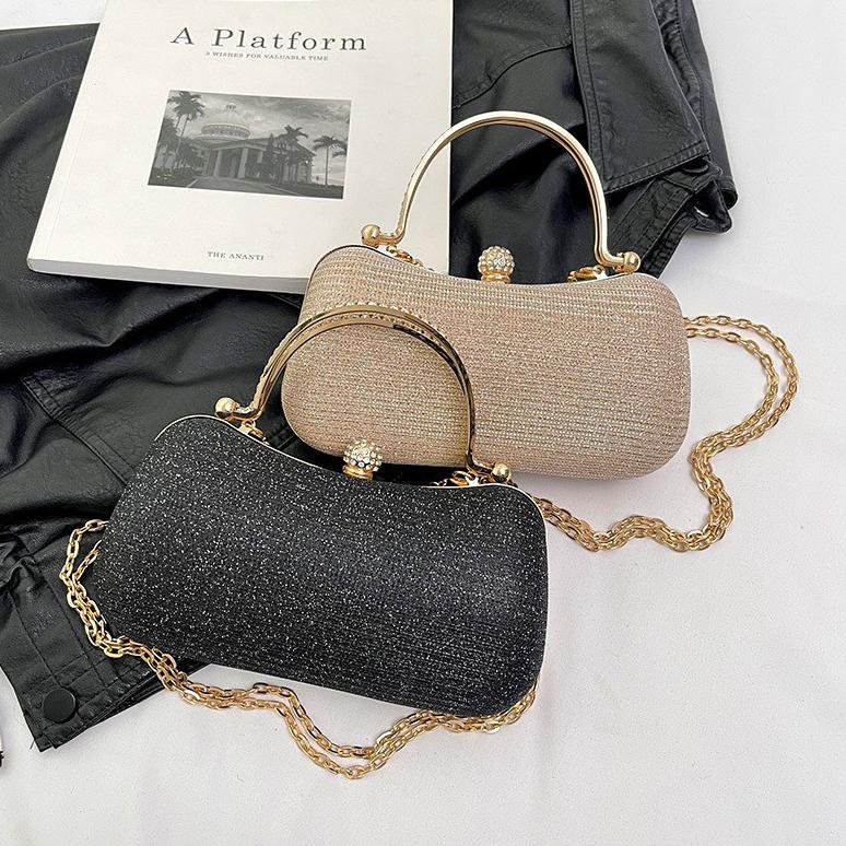 garansi tas wanita - tas selempang & clutch malam, desain klasik mini , cocok untuk pesta, pernikaha
