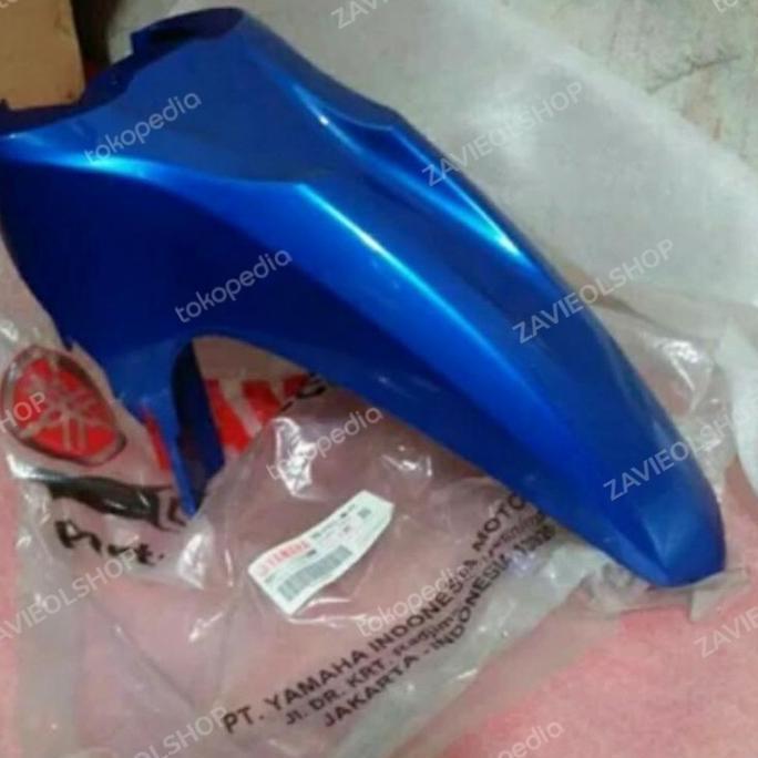 SPAKBOR DEPAN YAMAHA VEGA FORCE BIRU ORIGINAL