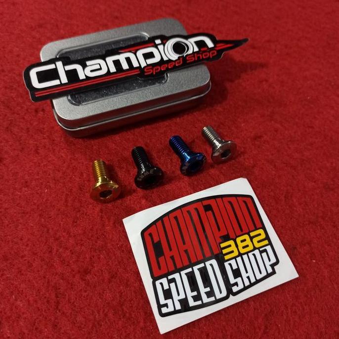 Baut Piringan Cakram Belakang Titanium WR3 CBR 250RR CBR 600 MX 135