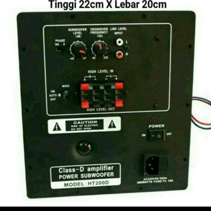 MODUL POWER KIT SUBWOOFER SUPER BASS HT 300 CLASS D