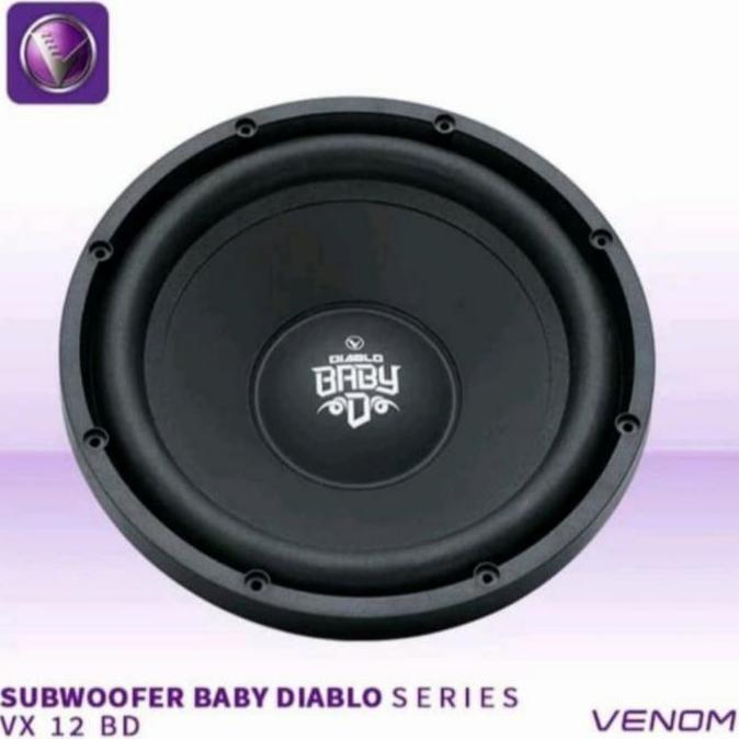Subwoofer Venom Baby Diablo VX 12 BD / Subwoofer 12 Inch Venom