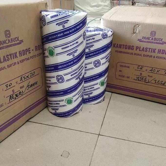 Kantong Buah/Kantong Sayur/Plastik Fotocopy Plastik Hd Roll 25X40