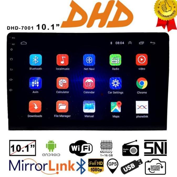 Headunit Android 10.1" Dhd