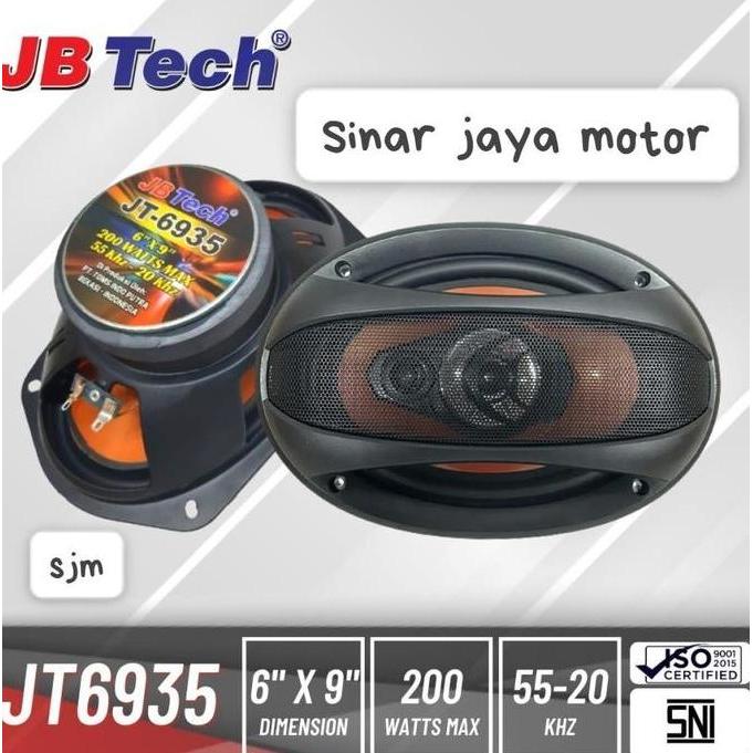 Speaker Mobil Berbentuk Oval JB TECH JT-6935