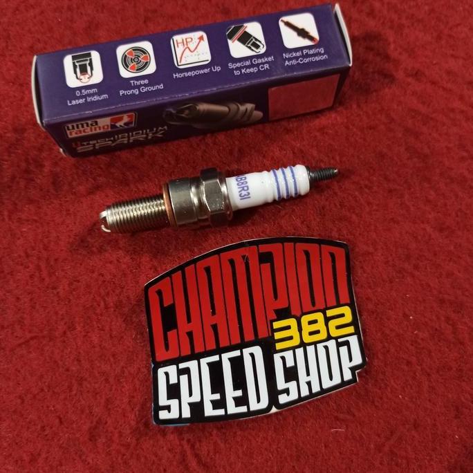 Busi UMA Racing Utech Iridium NMAX Old All New Aerox 155 Connected